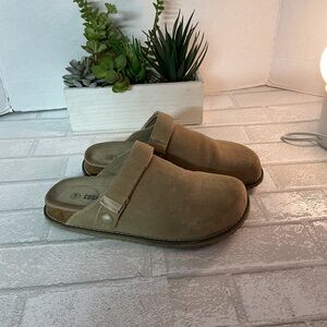 Casual Tan Suede Men's Loafers